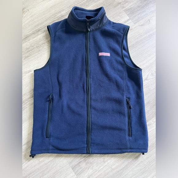 Vineyard Vines men’s Small  Fleece Vest - Picture 1 of 4